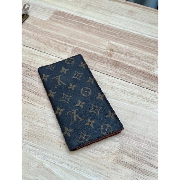 Authentic Louis Vuitton Monogram Porte Valeurs Checkbook Wallet - Picture 8 of 10